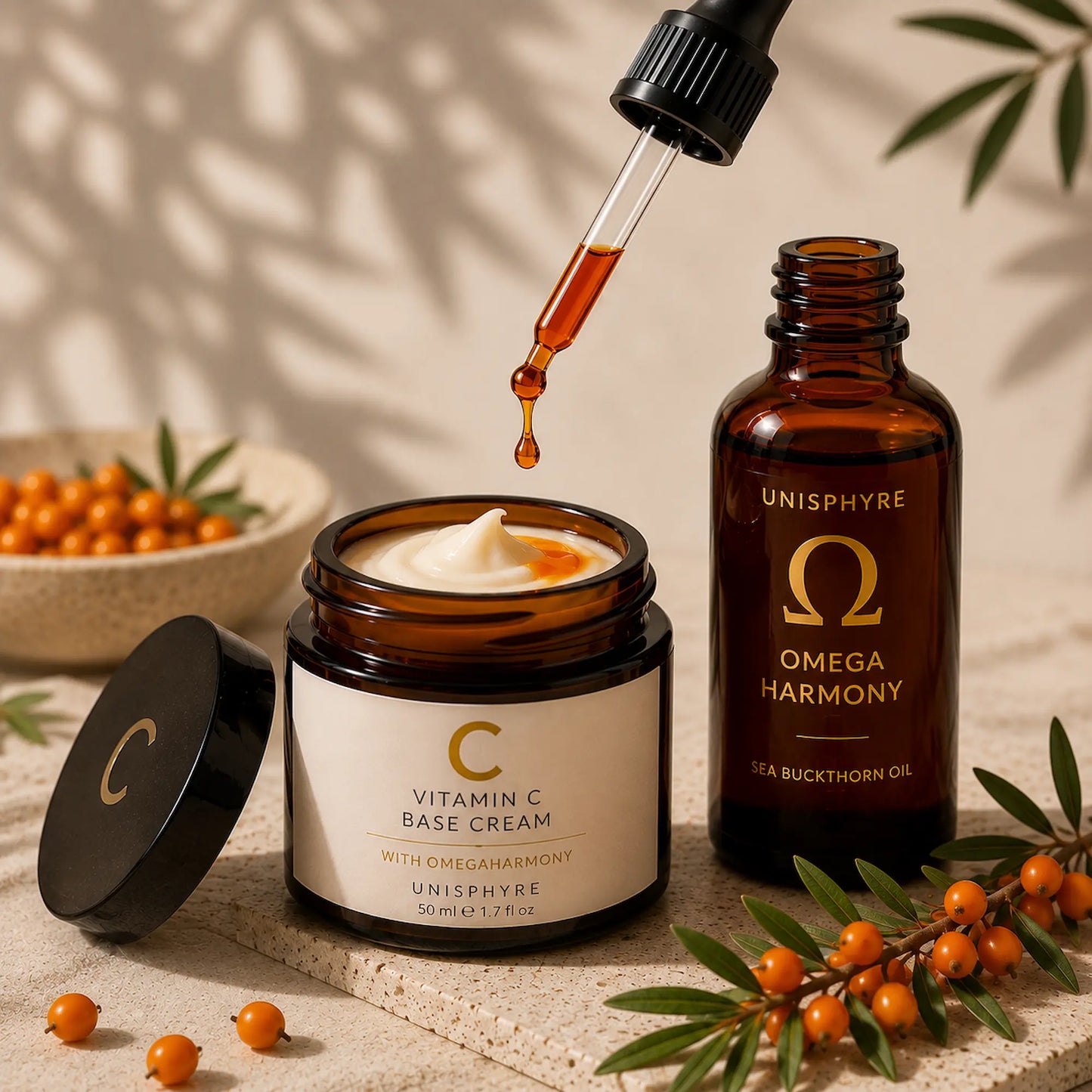 C-Vitaminos alapkrém - OmegaHarmony-val