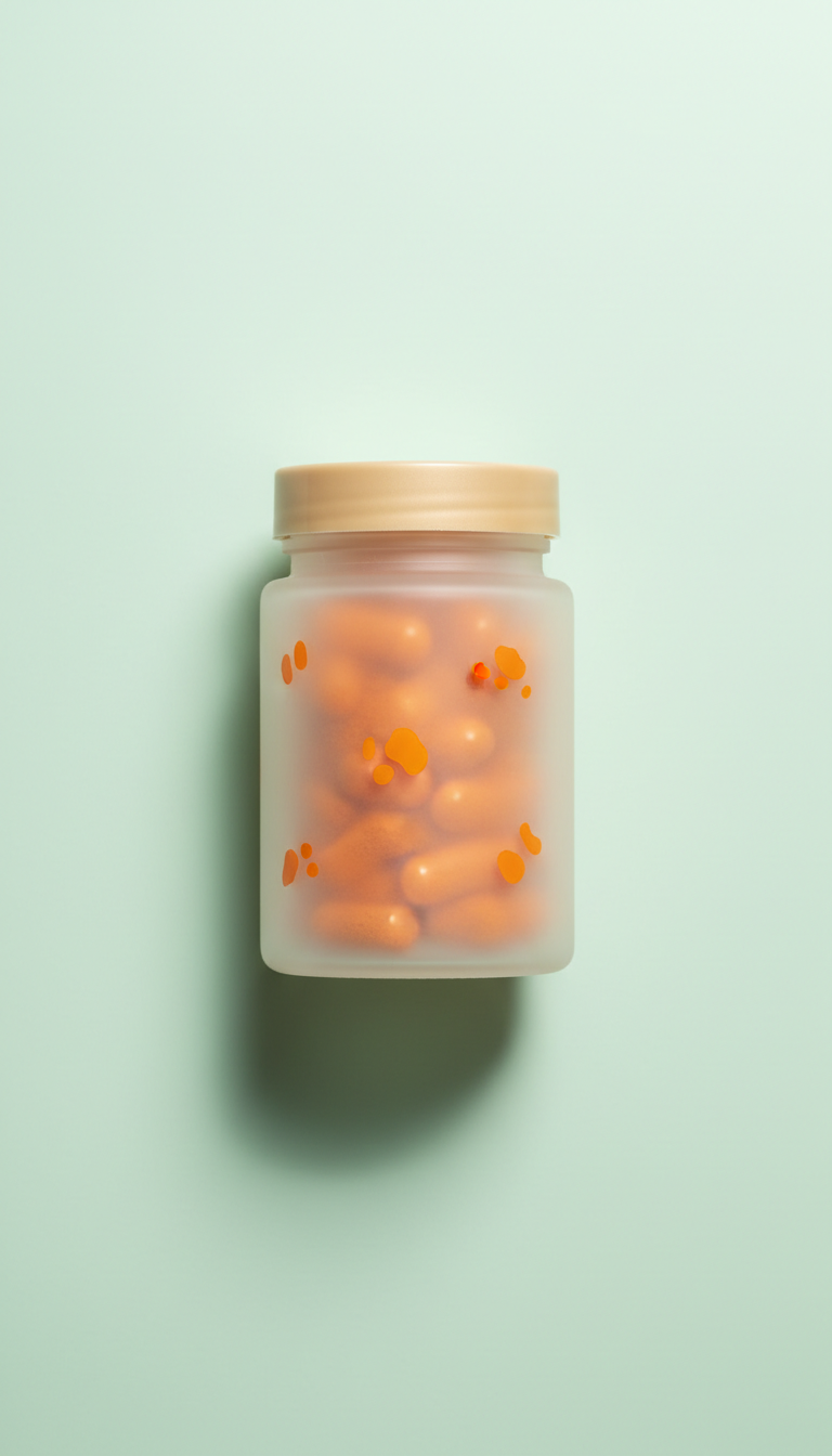 Seaberry Shell-Seed Powder Capsules Jar