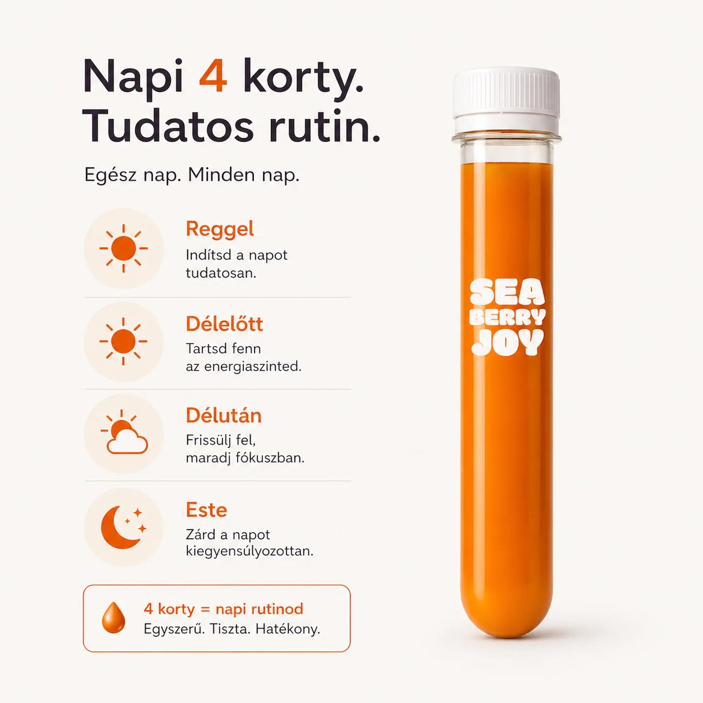 SeaberryJoy Tube - Napi adag - 46g